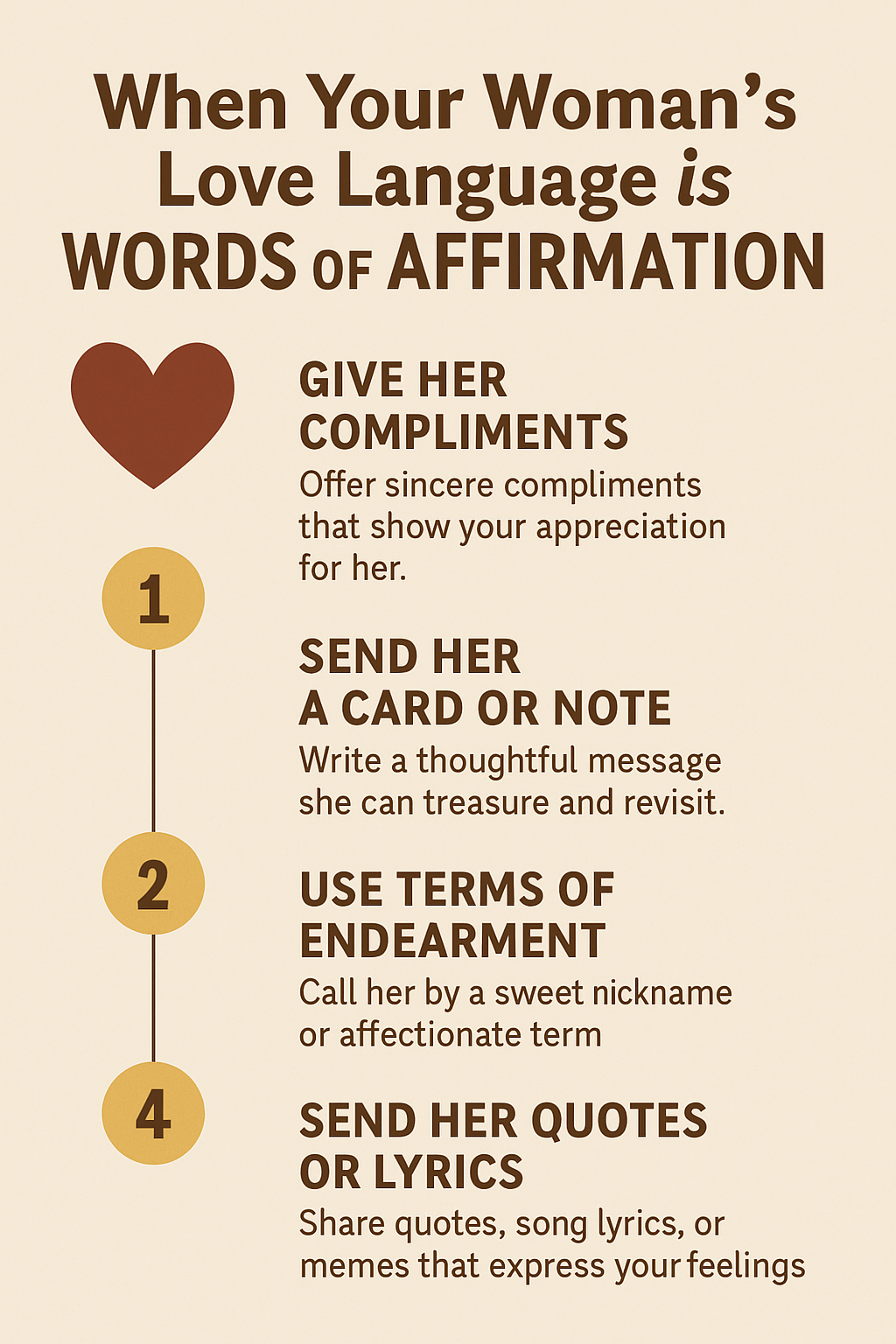 When Your Woman’s Love Language is “Words of Affirmation ...