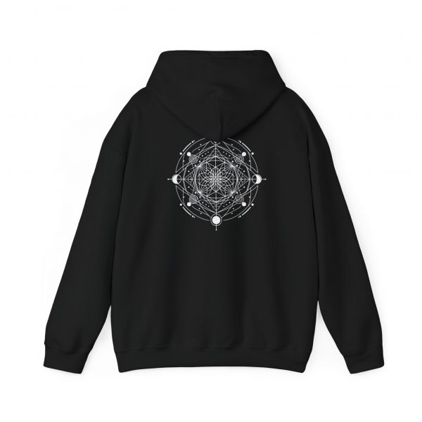 Presence Unisex Heavy Blend™ Hoodie (Black) - Comfortable and Stylish Sweatshirt for Everyday Wear - Image 2