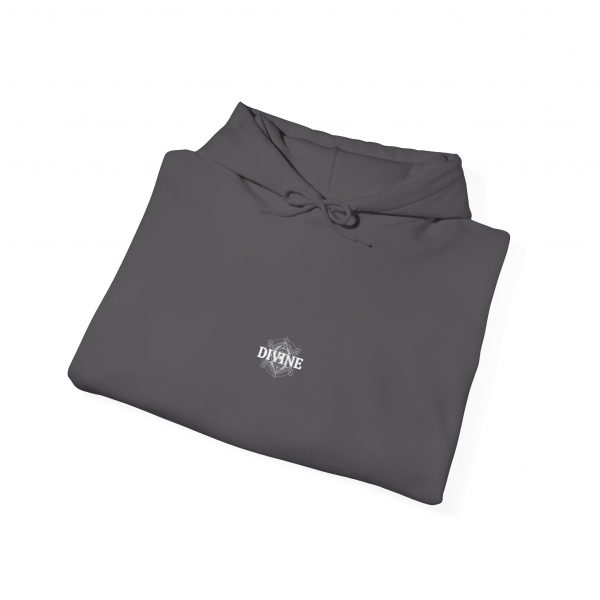Divine Unisex Heavy Blend™ Hoodie (Black) - Comfortable and Stylish Sweatshirt for Everyday Wear - Image 8
