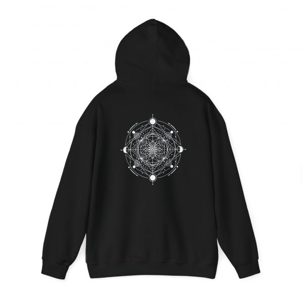 Presence Unisex Heavy Blend™ Hoodie (Black) - Comfortable and Stylish Sweatshirt for Everyday Wear - Image 3