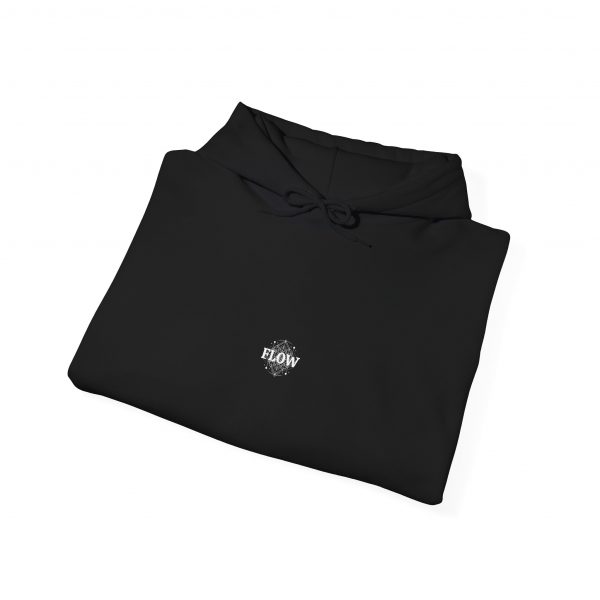 Flow Unisex Heavy Blend™ Hoodie (Black) - Comfortable and Stylish Sweatshirt for Everyday Wear - Image 4