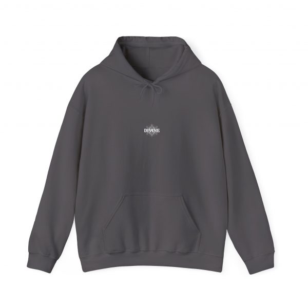 Divine Unisex Heavy Blend™ Hoodie (Black) - Comfortable and Stylish Sweatshirt for Everyday Wear - Image 5