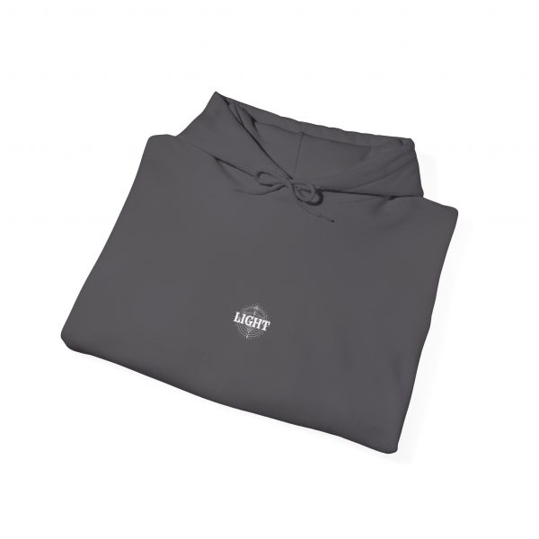 Light Unisex Heavy Blend™ Hoodie (Black) - Comfortable and Stylish Sweatshirt for Everyday Wear - Image 8